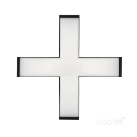 Łącznik X do LED Koline K2 15W 1500lm CCT Czarny Kobi