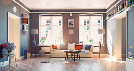 Oprawa sufitowa PLAFON PLAFMIN E27 biała IP20 Kanlux