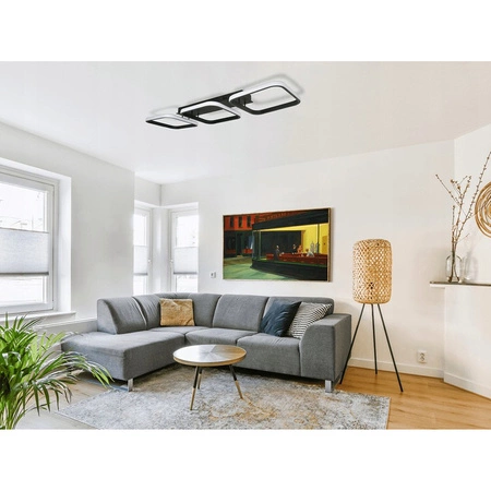 Lampa Sufitowa Żyrandol LED 33W NEBULA CANIS Czarny