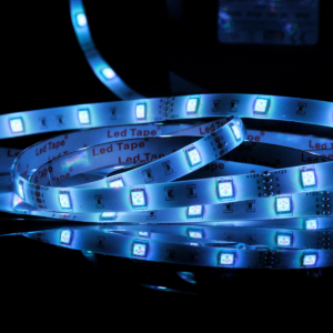 Taśma LED Pasek 14W RGB 150LED SMD IP65 5m + sterownik + zasilacz