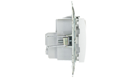 Unica Plus Gniazdo pojedyncze z/u SCHUKO biel polarna MGU50.037.18Z