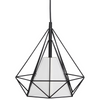 Lampa wisząca HIRA 1xE27 Geometryczna Oprawa Trójwymiarowa P314550 GOLDLUX (Polux) Metal