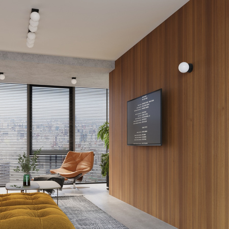 Lampa Ścienna Kinkiet 1x G9 Czarna Yoli French Sky SL.1461 Sollux