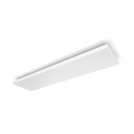 Panel LED Lampa Sufitowa Natynkowa 120x30 cm 67W 4800lm IP20 White and Color Ambiance RGB + TW Biała Inteligentna SMART Zigbee Bluetooth Datura Philips HUE