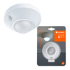 Lampka nocna LED Nightlux Ceiling Biała 1,70W 105lm 4000K IP20 Ledvance Czujnik ruchu