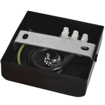 Lampa wisząca Tuba Zwis VIDAR Czarny + złoty 1x GU10 Milagro Metal Styl nowoczesny