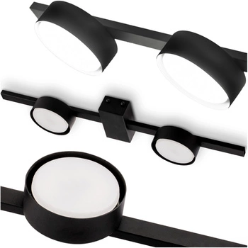 Lampa Sufitowa OVILO Oprawa Halogenowa LED 2x GX53 Reflektor Ścienna LUMILED