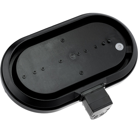 Lampa Ogrodowa Kinkiet Elewacyjny FRODA E27 IP44 z Czujnikiem PIR Czarna