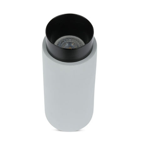 Oprawa Sufitowa Natynkowa Spot GU10 Okrągła Szara/Czarna VT-865 V-TAC - 5 Lat Gwarancji