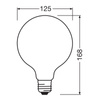Żarówka LED G125 Kula E27 7.2W = 100W 1521lm 2700K Ciepła 330° Filament CLASSIC ENERGY EFFICIENCY Osram