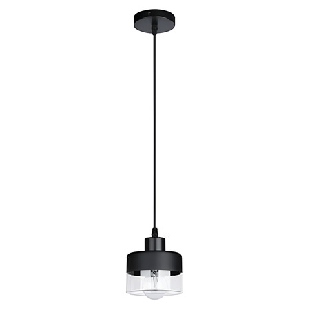 Lampa Sufitowa Oprawa Wisząca Zwis E27 Czarna Stark Masterled
