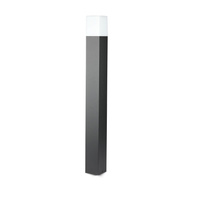 Lampa Ogrodowa Słupek GU10 IP54 80CM Kwadratowy Czarny mat VT-7615 V-TAC