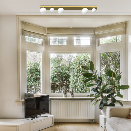 Lampa Sufitowa BIBIONE Złota 5xG9 Milagro