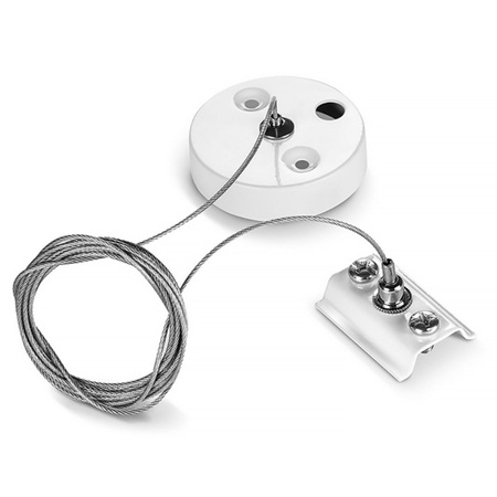 Zestaw Montażowy do Elementów Wiszących 100cm Biały VIDEX