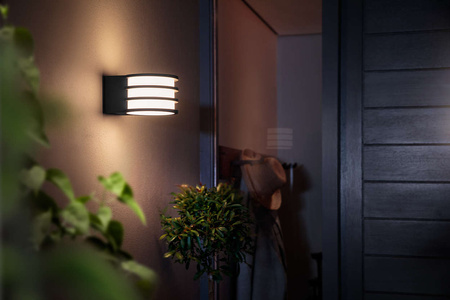 Philips HUE LUCCA Kinkiet zewnętrzny E27 9,5W 17401/93/P0