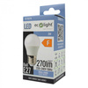 Żarówka LED Kulka P45 E27 3W 270lm 6500K Zimna Ecolight