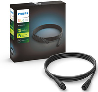 Kabel Przedłużający Zewnętrzny 5m IP67 Czarny Outdoor LowVolt Accessory Philips HUE