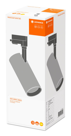 Oprawa LED Reflektor Szynowy 55W 4000lm CCT 3-Fazowy Regulowany Czarny Tracklight Ledvance