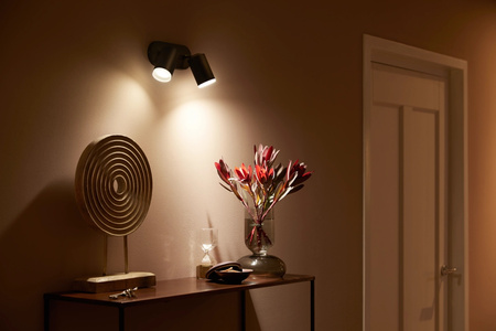 Lampa Sufitowa LED Reflektor 8.4W 800lm IP20 White and Color Ambiance RGB + TW Biała Inteligentna SMART Zigbee Bluetooth Fugato Philips HUE