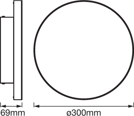 Panel LED 20W RGB+CCT SMART+ WiFi PLANON 300 LEDVANCE
