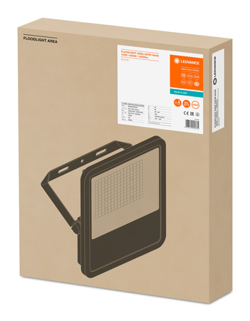 Naświetlacz LED Reflektor Zewnętrzny Lampa 105W 15000lm 4000K IP65 Czarny Floodlight Ledvance