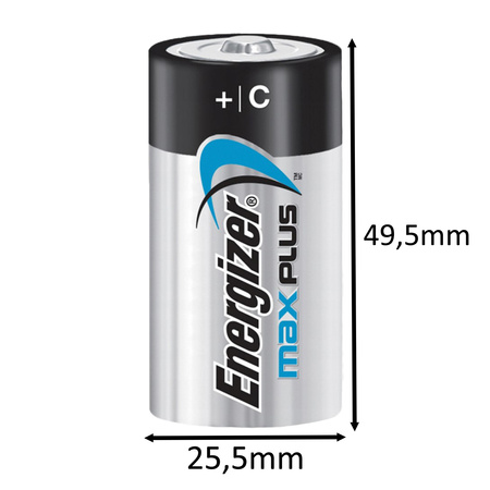 Baterie ENERGIZER MAX PLUS C LR14 Blister 2szt