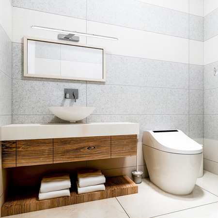 Lampa Ścienna Kinkiet SPLASH Chrom 60cm 12W LED Milagro