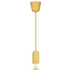Lampa Wisząca Oprawa E27 Betonowy klosz z beżowym kablem VT-7668 V-TAC