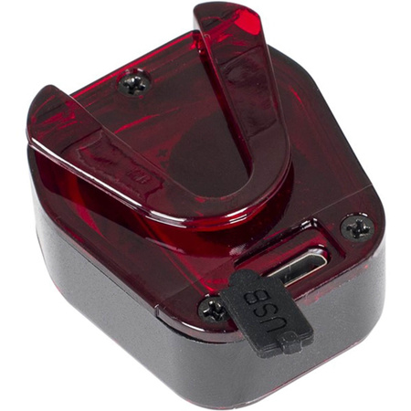 Lampka Latarka Rowerowa Światło Tył LED USB Czerwona z Akumulatorem 5 Trybów Świecenia VAYOX