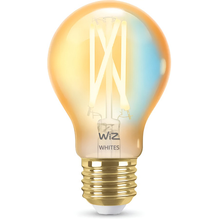 Żarówka LED E27 A60 7W = 50W 640lm 2000-5000K TW FILAMENT Bursztynowa Inteligentna SMART WiFi Bluetooth Aplikacja WiZ