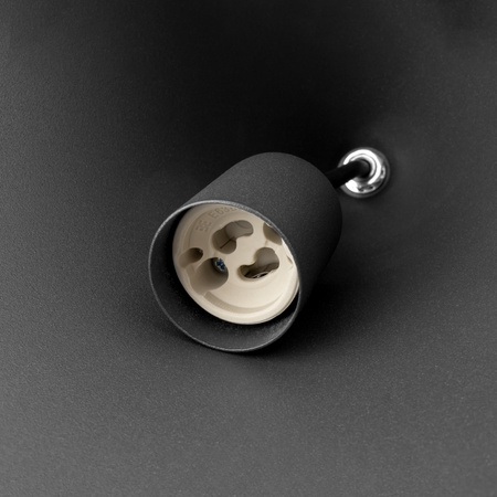 Lampa Sufitowa Wisząca GU10 Szara Nowoczesna ZENITH M 10879 Nowodvorski