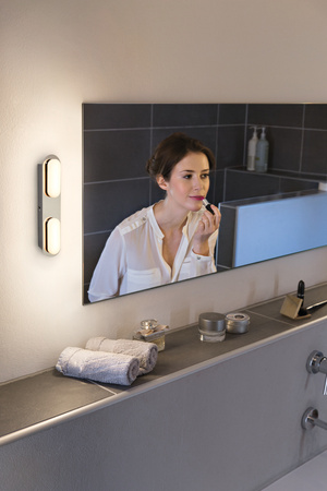 Oprawa łazienkowa LED ORBIS Duplo 15W 1400lm ciepła-zimna 29,5cm SMART+ WiFi LEDVANCE