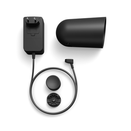 Kamera Zewnętrzna Bateryjna Akumulatorowa IP 1080p Full HD CMOS Czarna Zigbee WiFi SMART Security Camera Secure Philips HUE