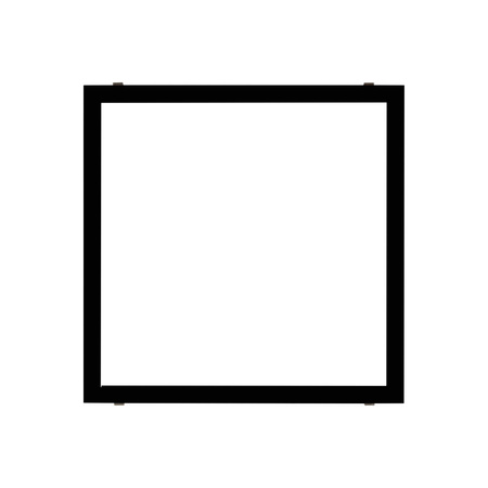 Ramka Montażowa do Paneli LED Podtynkowa Kwadratowa Czarna ADTR KANLUX