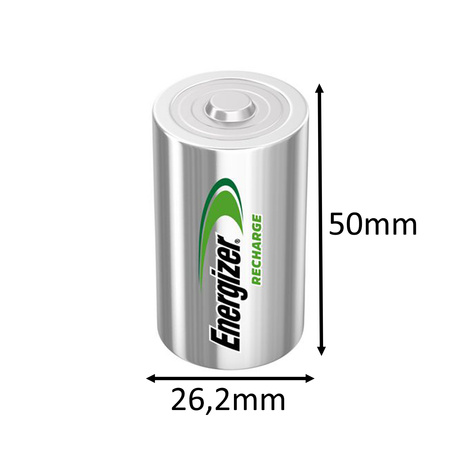 2x Bateria Akumulator ENERGIZER POWER PLUS HR14 2500mAh