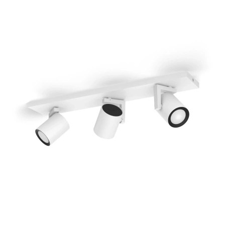 Lampa Sufitowa LED Reflektor 12.6W 1200lm IP20 White and Color Ambiance RGB + TW Biała Inteligentna SMART Zigbee Bluetooth Argenta Philips HUE