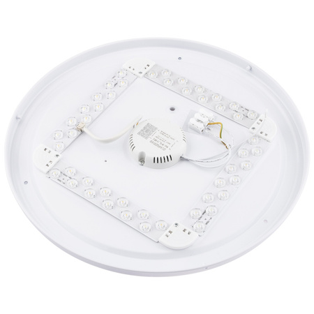 Plafon LED Sufitowy Łazienkowy Lampa sufitowa ORLANDO 40W IP44 CCT 3000K-6000K 38cm + PILOT
