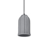 Lampa Sufitowa Wisząca Dekoracyjna E27 Zwis Szary Beton Decor Ledvance