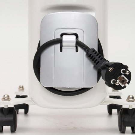 Grzejnik Olejowy 9 - Żeberkowy 3 poziomy MAX 2000W do 30m² Biały