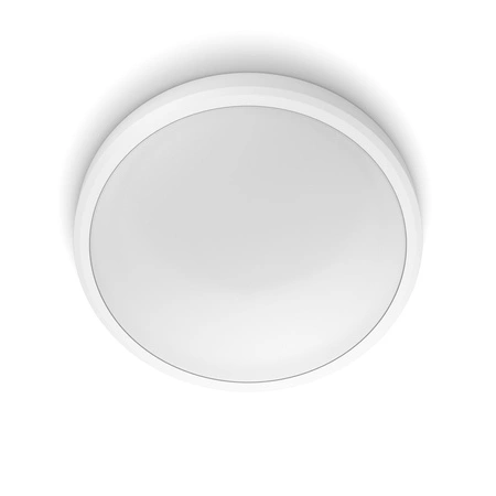 Lampa Sufitowa Plafon Łazienkowy LED 17W 1500lm 2700K IP44 Biała Doris Bathroom Philips