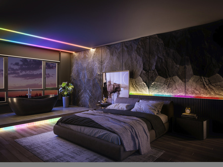 Taśma Pasek LED 22W COB RGB Ściemnialna Pilot 3m SMART+ WiFi Magic Ledvance