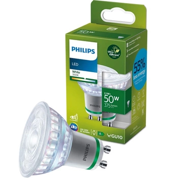 Żarówka LED Halogen GU10 190.5lm/W PAR16 2.1W = 50W 400lm 3000K Ciepła 36° PHILIPS Reflektor punktowy Ultra Efficient