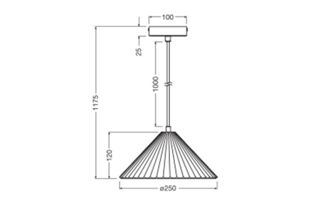 Lampa Sufitowa Wisząca Dekoracyjna E27 Zwis Szary Beton Decor Ledvance