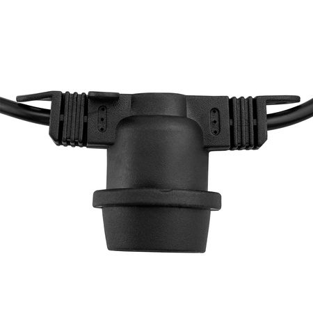 Girlanda Ogrodowa Zewnętrzna Łańcuch Świetlny 10m 10x E27 Żarówki 1W 2700K NARCI Lumiled