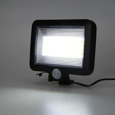 Naświetlacz Solarny LED 5W 5500-6000K Zimna IP54 Masterled Czujnik Ruchu