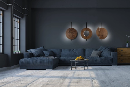 Kinkiet Ścienny Lampa Natynkowa 2x GX53 Brązowa Nowoczesna SUNSET C 7654 Nowodvorski