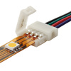 20x Złączka do Taśmy Jednostronna z Przewodem LED RGB Spinka 4PIN 1.4cm 12V CONNECTOR Kanlux