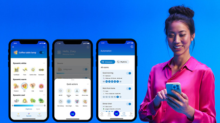 Żarówka LED E14 Świeczka C37 4.9W = 40W 470lm 2700-6500K TW Inteligentna SMART WiFi Bluetooth Aplikacja WiZ