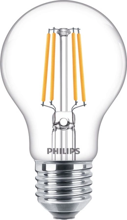 Żarówka LED E27 A60 4.3W = 40W 470lm 2700K Ciepła Filament PHILIPS