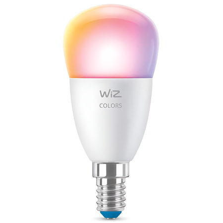 Żarówka LED E14 Kulka P45 4.9W = 40W 470lm 2200-6500K RGB + TW Inteligentna SMART WiFi Bluetooth Aplikacja WiZ